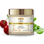 Khadi De-Tan Face Scrub | Natural Exfoliating Scrub with Walnut & Aloe Vera | Helps Remove Dead Skin, Dirt & Surface Impurities | De-Tan & Skin Brightening Care | Ayurvedic Herbal Face Scrub | For All Skin Types | 100 gm