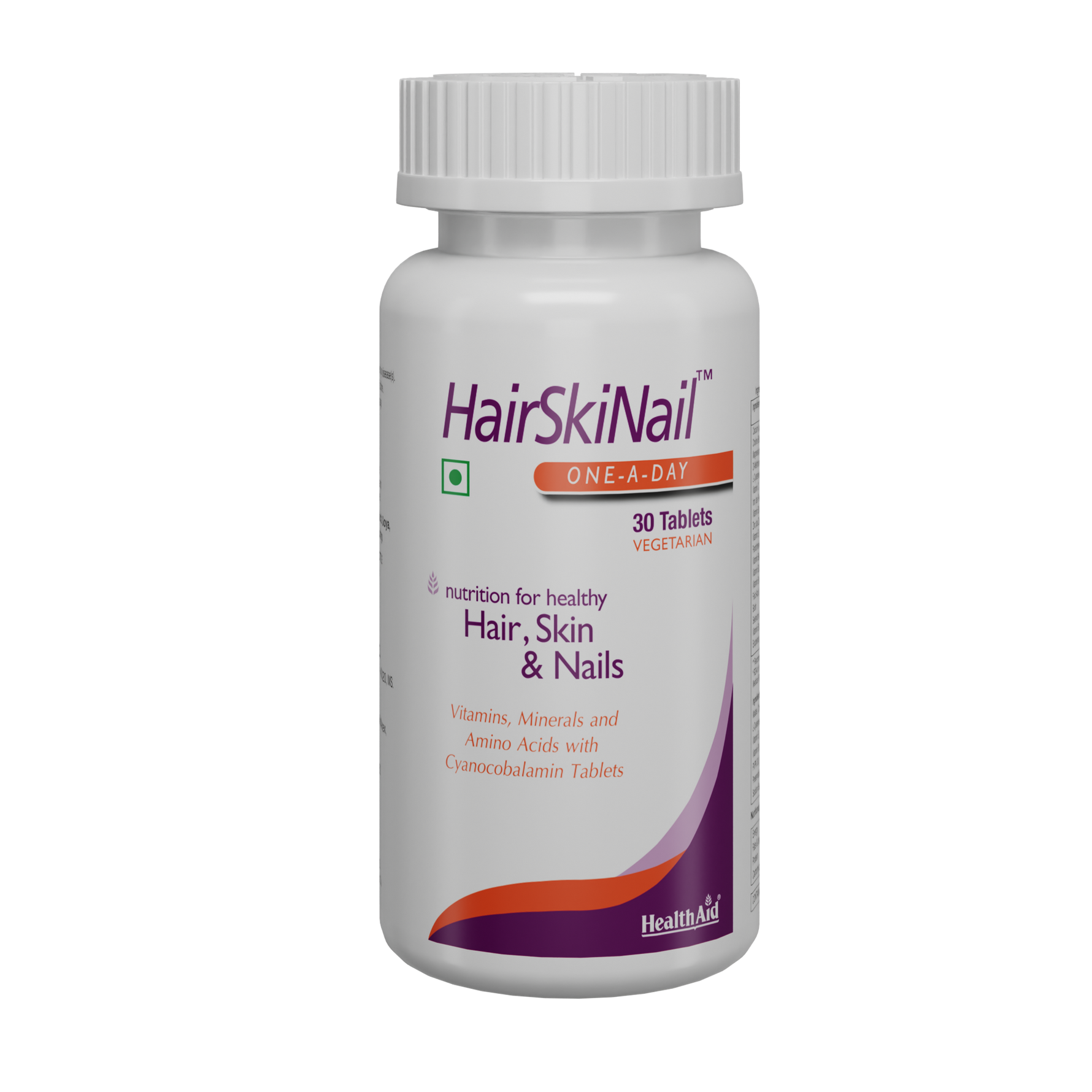 HealthAid Hair Skin and Nail Tablets - 30 Capsules