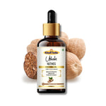 Khadi Nutmeg Essential Oil | Pure & Natural Nutmeg Oil for Face & Body Care | Essential Oil for Glowing-Looking Skin, Massage & Relaxation | Warm Aromatherapy Oil for Wellness | 15 ml