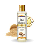 Utkrisht Khadi Pure Sesame Oil | For Hair Growth, Hair Fall Control, Scalp Nourishment & Deep Skin Moisturization