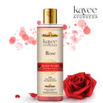 Kayee Ayurveda Rose Body Wash for Men & Women | Herbal Rose Shower Gel for Gentle Cleansing, Freshness & Soft Skin | Helps Remove Dirt, Sweat, Excess Oil & Impurities | Refreshing Daily Bath & Body Care | 210 ml