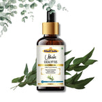 Khadi Eucalyptus Essential Oil | Pure & Natural Eucalyptus Oil for Body Care, Aromatherapy & Relaxation | Refreshing Herbal Essential Oil for Massage & Steam Inhalation | 15 ml