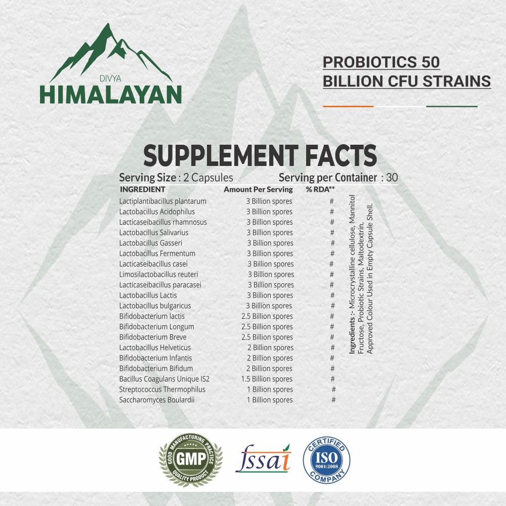 Divya Himalayan Probiotics Capsules