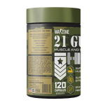 Warzone 21 Guns HMB 1000mg Capsule - 120 Capsules