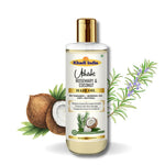 Utkrisht Khadi Pure Rosemary & Coconut Hair Oil | For Hair Growth, Hair Fall Control, Strong, Thick & Shiny Hair