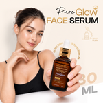 Herbs O' Shrubs Pure Glow Serum | Vitamin C | Niacinamide | Green Tea Extract | All Skin Type, 30ml