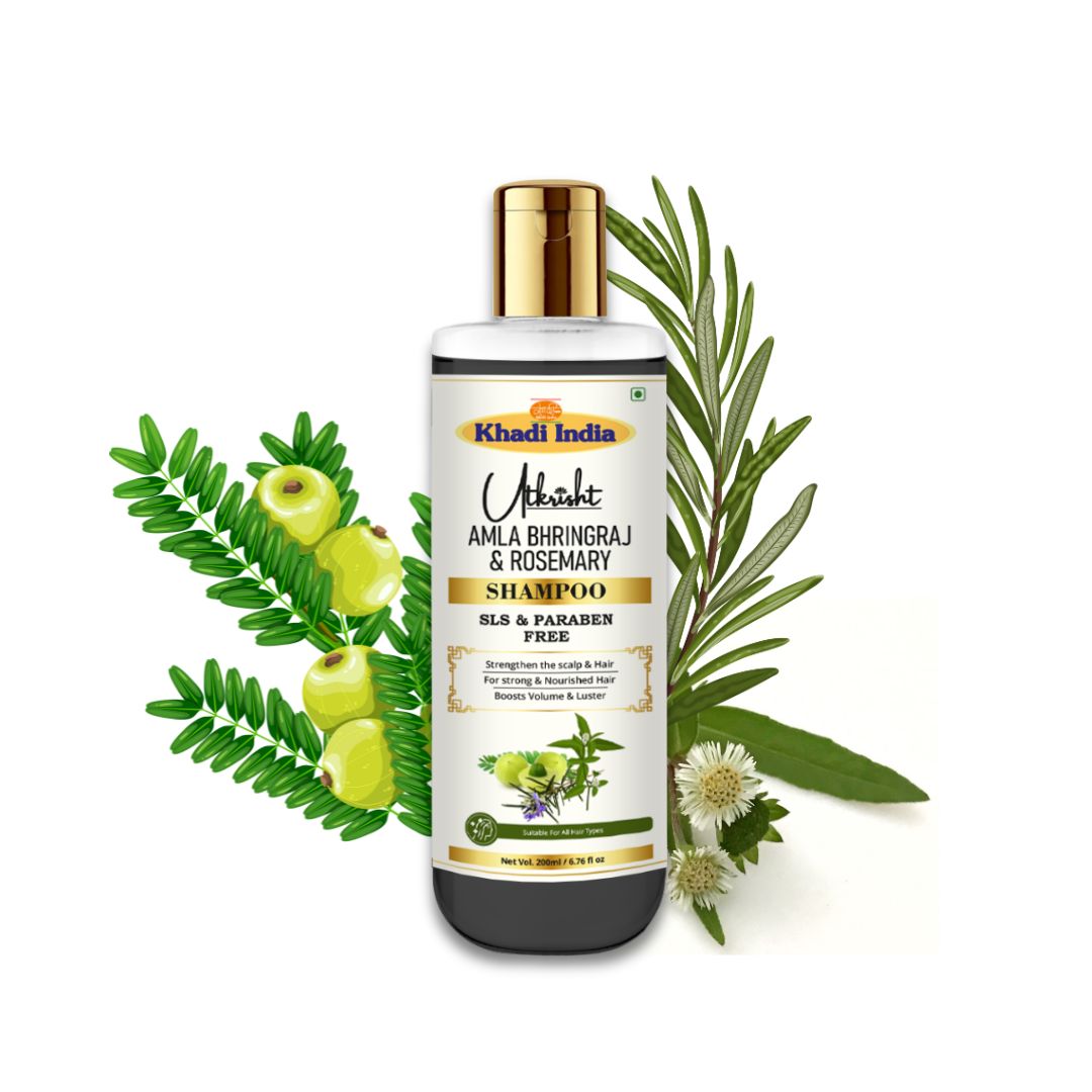 Khadi Amla & Bhringraj Shampoo (200ml)