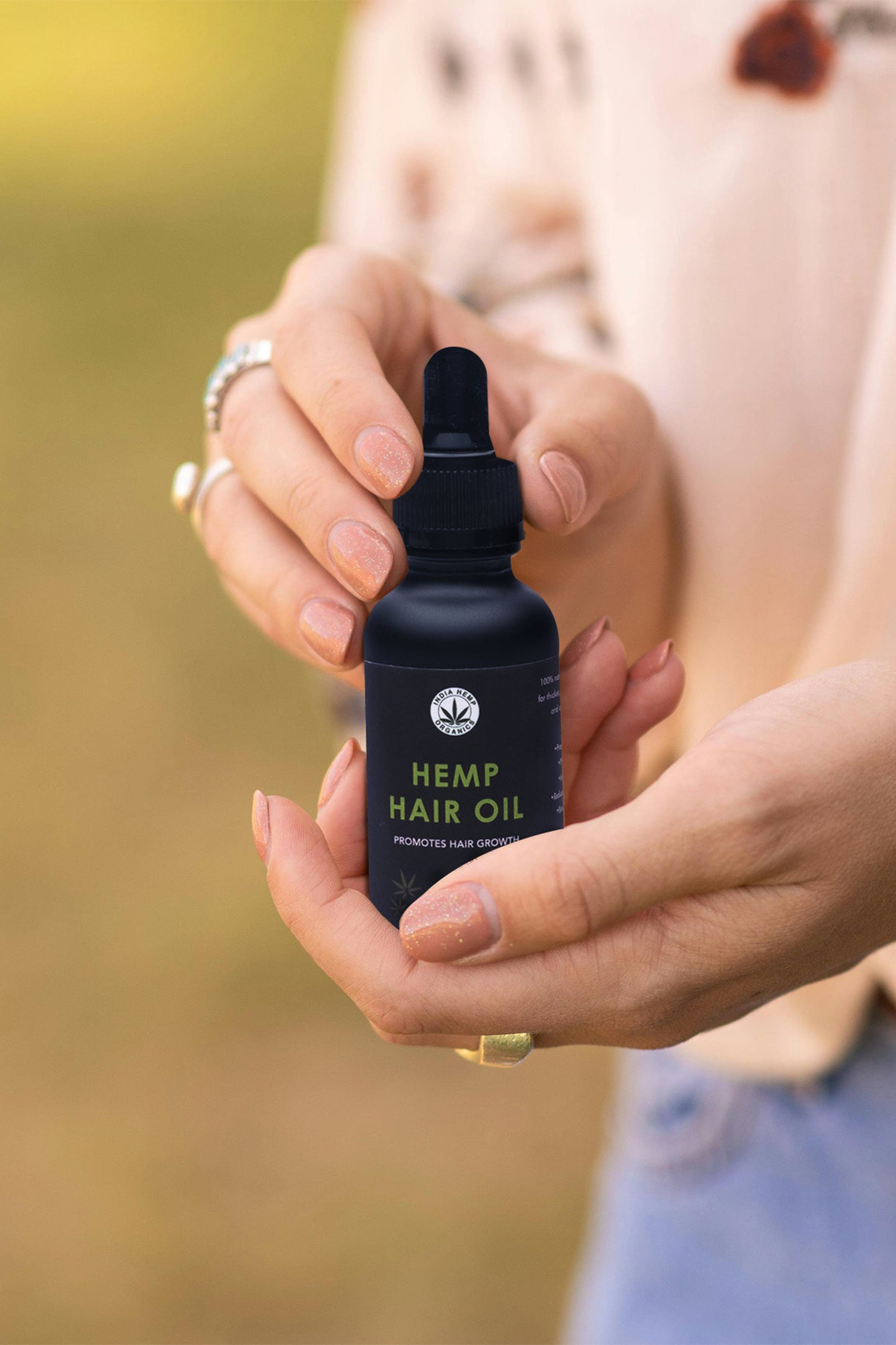India Hemp Organics Hemp Hair Oil - 30ml
