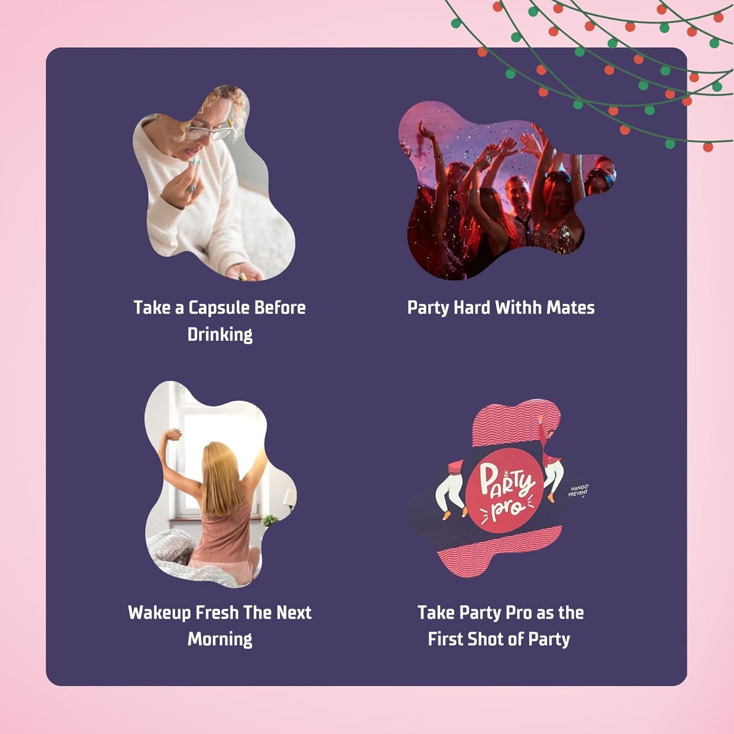 Sharvy Herbotec PartyPro Capsules - 10 Caps