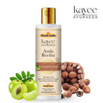 Kayee Ayurveda Amla Reetha Hair Conditioner for Men & Women | Herbal Conditioner for Dry, Dull & Frizzy Hair | Helps Condition Hair, Improve Manageability, Reduce Roughness & Maintain Soft, Smooth & Healthy-Looking Hair | 210 ml