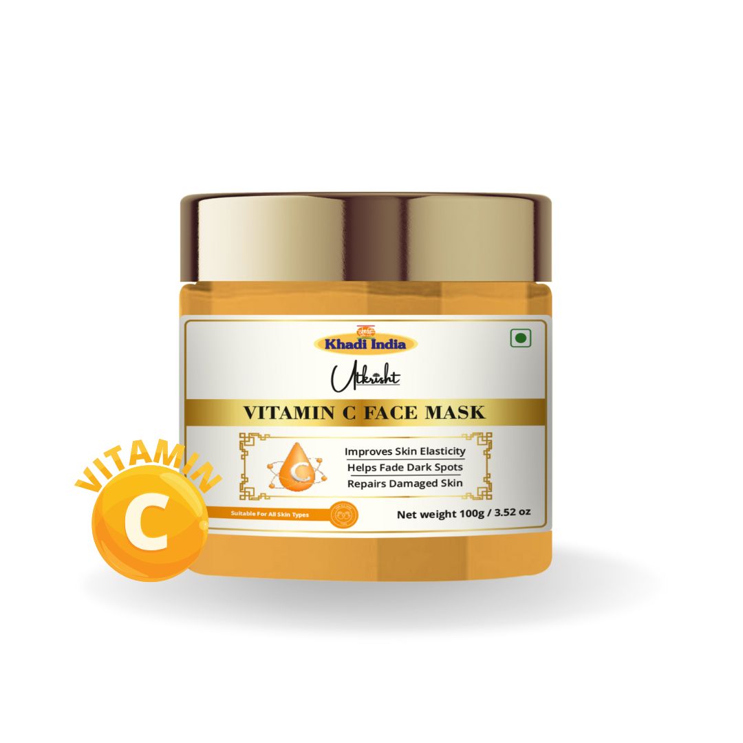 Khadi Herbal Vitamin C Face Pack (100gm Each)