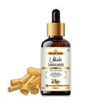 Khadi Sandalwood Essential Oil | Pure & Natural Sandalwood Oil for Face & Skin Care | Herbal Essential Oil for Aromatherapy, Relaxation & Glowing-Looking Skin | 15 ml