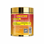 Vitaminnica Pure Creatine Monohydrate Powder - Orange Muscle Builder, 300g, 100 Servings