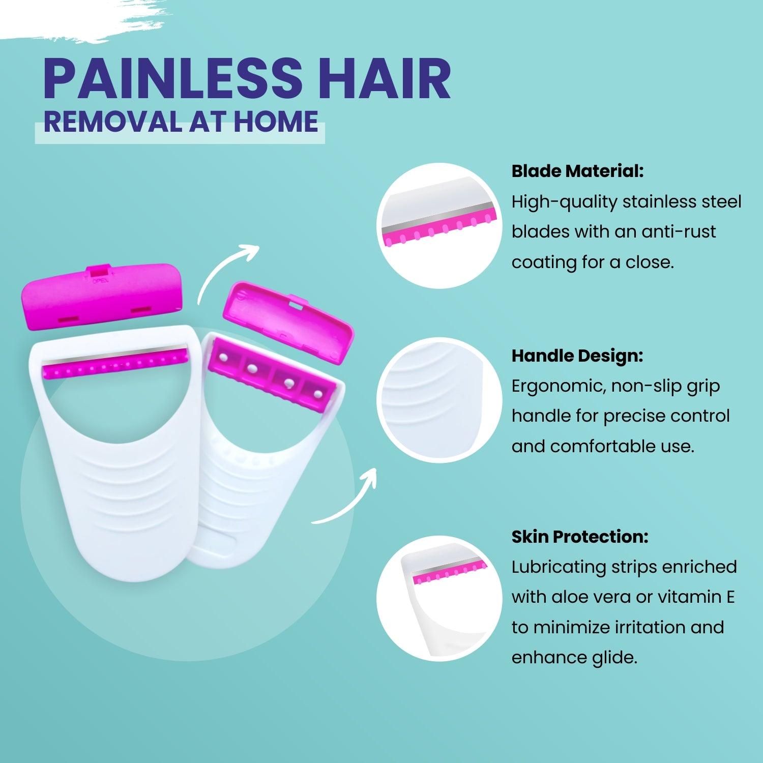 Gynocup Glossy Underarm Razor For Women (Set-5)