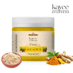 Kayee Ayurveda Ubtan Face Scrub for Glowing & Smooth Skin | Herbal Ayurvedic Ubtan Facial Scrub for Gentle Exfoliation, Deep Cleansing & Dead Skin Removal | Helps Remove Dirt, Excess Oil & Impurities for Soft, Fresh & Radiant-Looking Skin