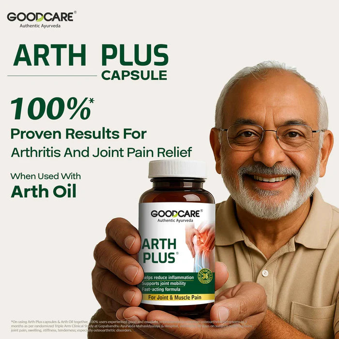 Goodcare Pain Relief Arth Oil & Arth Plus Capsule Combo