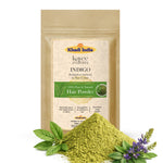 Kayee Ayurveda Indigo Hair Powder for Natural Hair Colouring | Pure Indigo Powder for Black & Dark Brown-Looking Hair | Herbal Hair Colour Powder for Grey Hair Coverage & Hair Care | Plant-Based Hair Dye Powder for Women & Men | 100 g