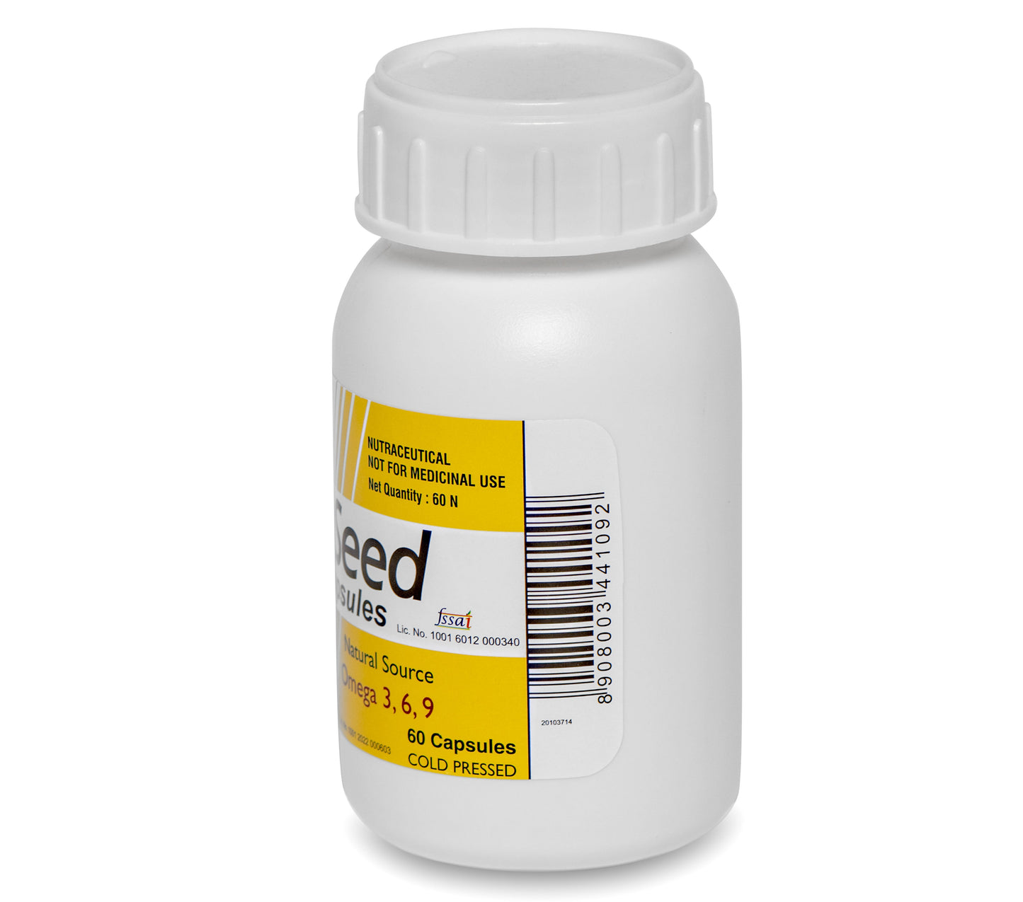 Healthaid Flaxseed 1000mg (Omega 3,6,9) Capsule - 60 Capsule
