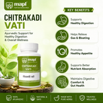 MAPL Herbal Chitrakadi Vati 50g 100 Tablets