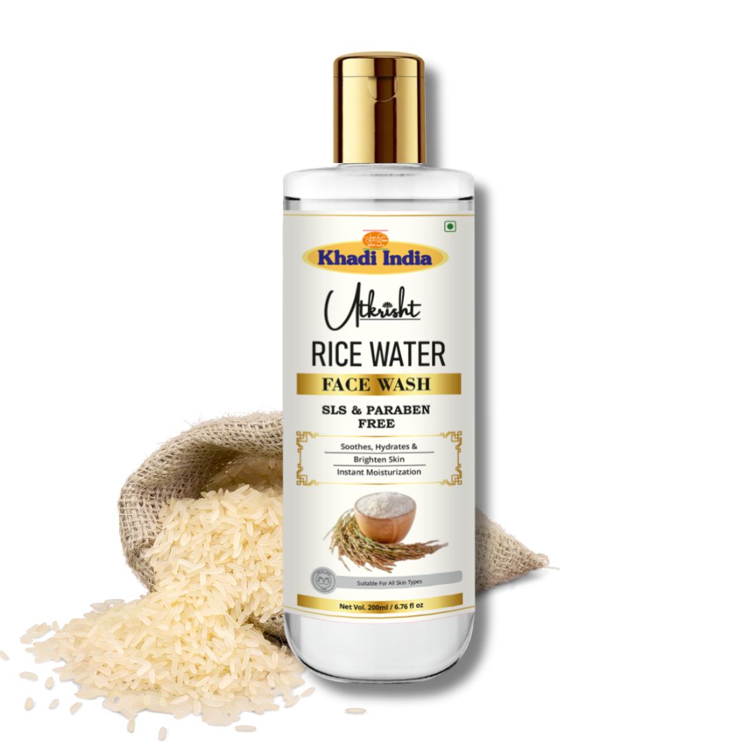 Utkrisht Khadi Rice Water Face Wash (200ml)