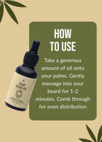India Hemp Organics Hemp Beard Oil - 30ml