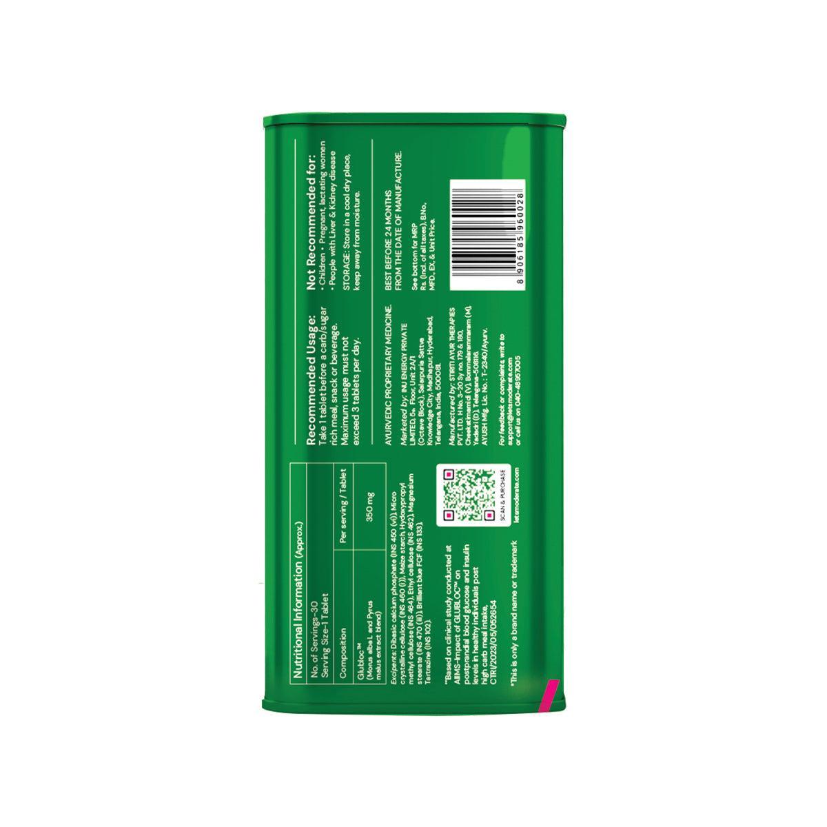 Moderate Calorie Crusher Tablet - 30 Tabs