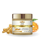 Khadi Sandal Face Scrub | Natural Sandalwood (Chandan) Exfoliating Scrub | Helps Remove Dead Skin, Dirt & Surface Impurities |  100 gm