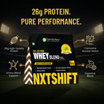 CSK Limited Edition Pure Nutrition NXT SHIFT All-In-One Whey Blend Powder No Added Sugar Belgian Chocolate 1Kg Pouch
