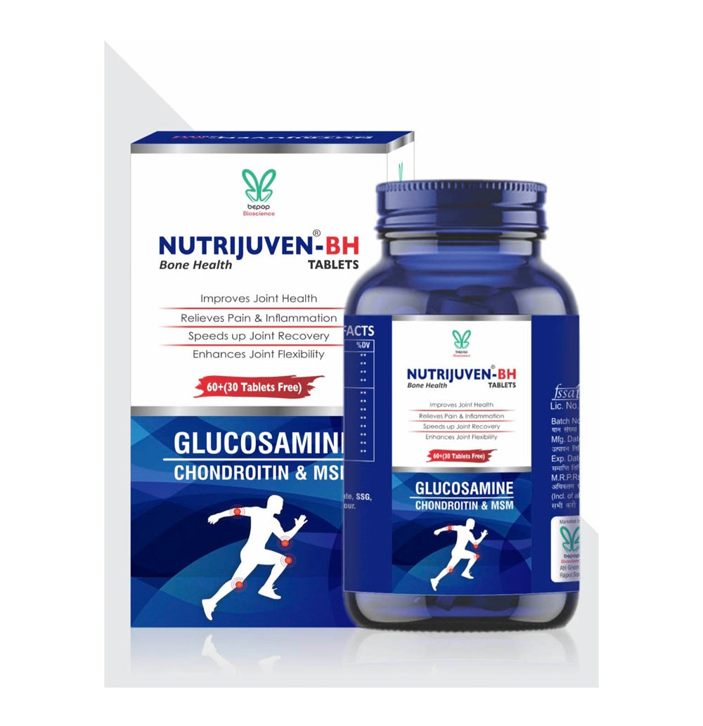 Bepop Bioscience Nutrijuven BH Bone Health Supplement Tablets - 30 Tabs