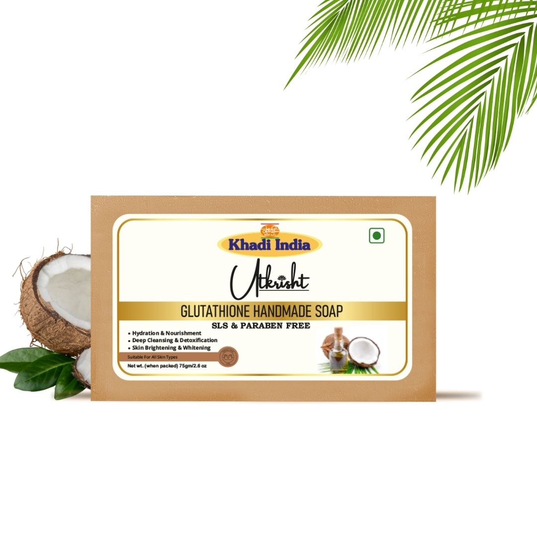 Utkrisht Khadi Glutathione Soap (75g)