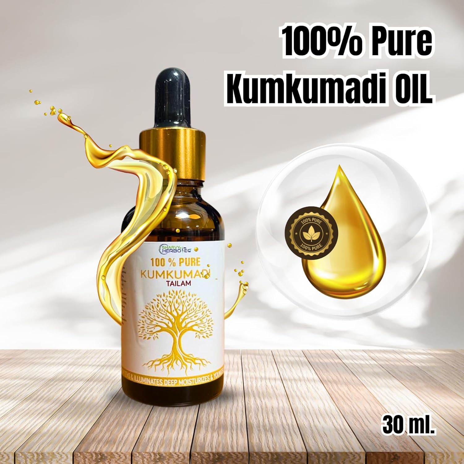Sharvy Herbotec Kumkumadi Tailam - 30ml