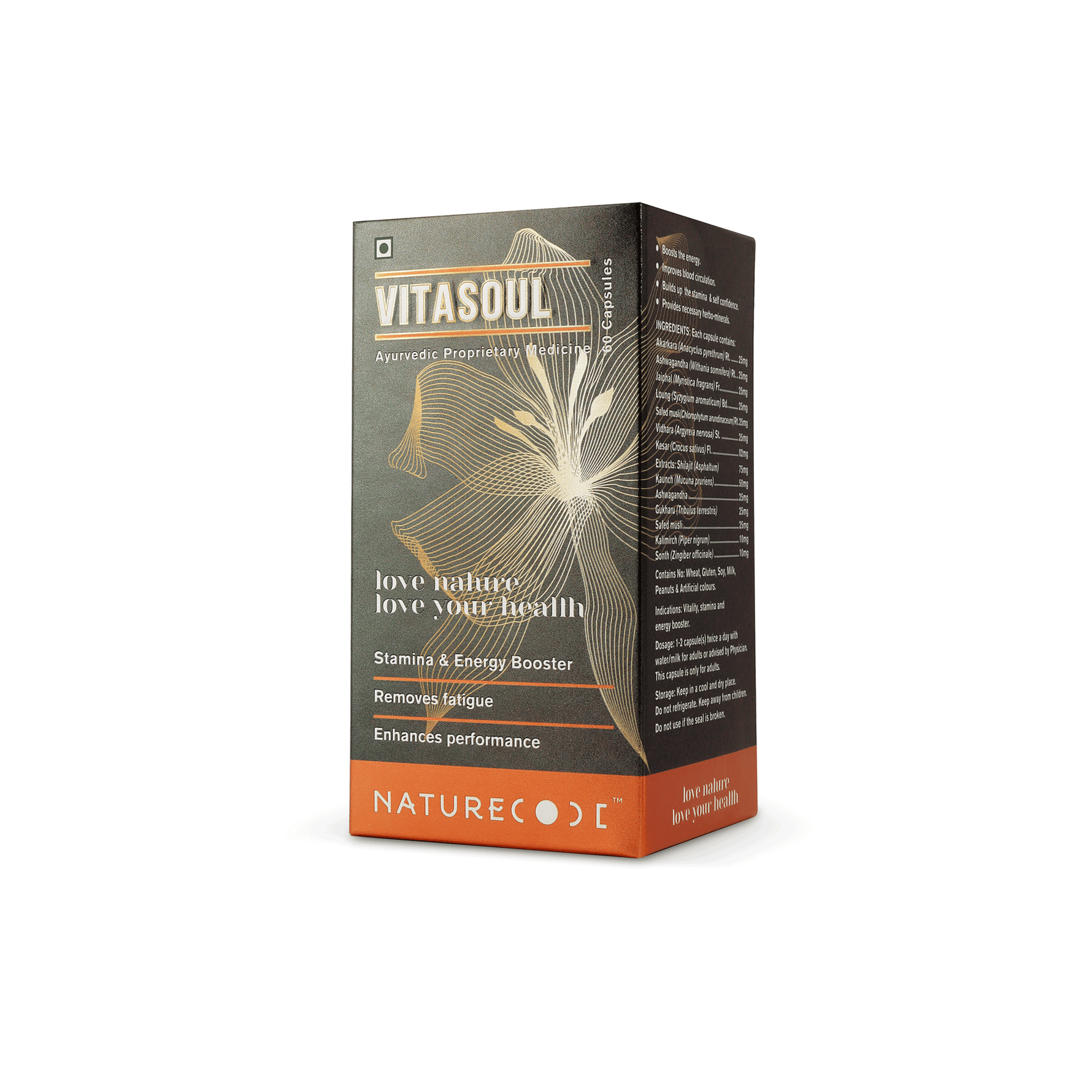 Nature Code Vitasoul Capsule - 60 Capsules