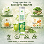 NAVR Apple Cider Vinegar & Moringa Effervescent Tablets for Weight Loss - 15ct