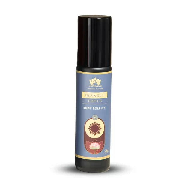 vrindaam Tranquil Lotus Body Roll On - 8ml