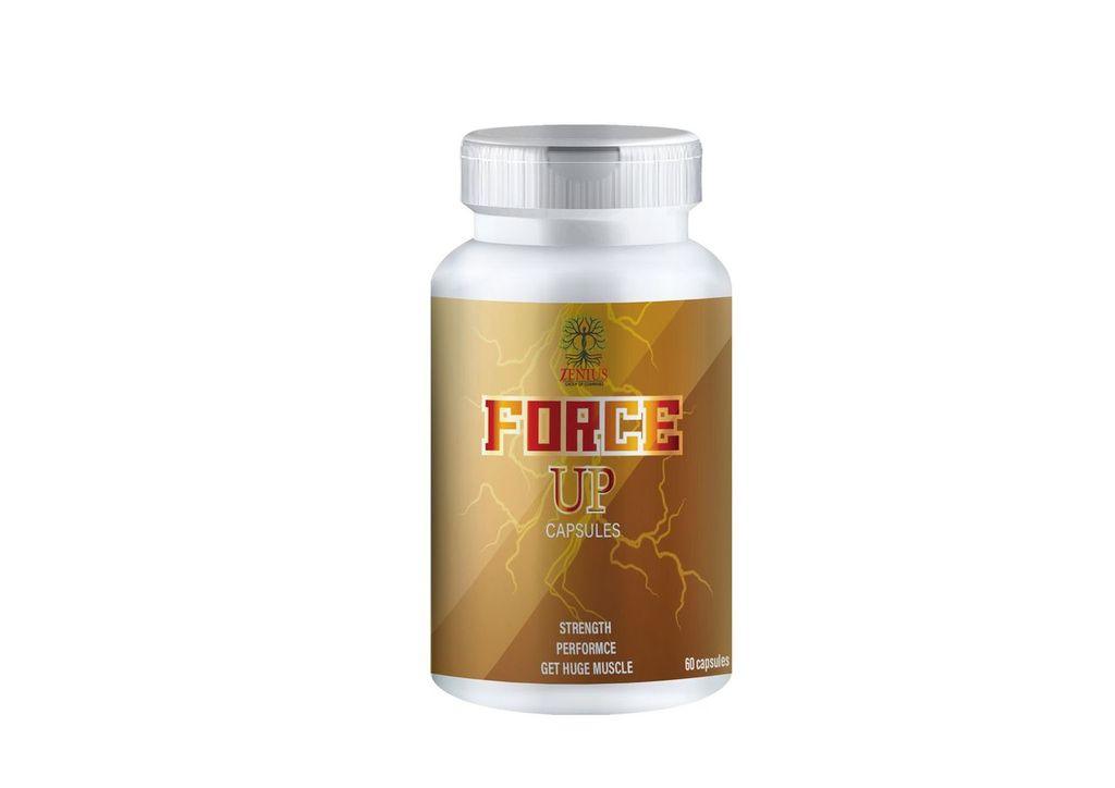 Zenius Force Up Capsules - Sexual Stamina Booster Capsules for Sexual Health, Stamina, and Energy Boosting - 60 Capsules