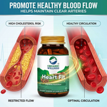 Organic Wellness Heart-Fit Capsules - 90 Capsules