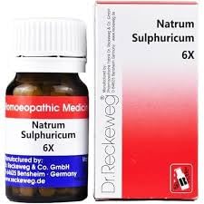 Dr. Reckeweg Natrum Sulphuricum Tablets 6X - 20gm (Pack of 2)