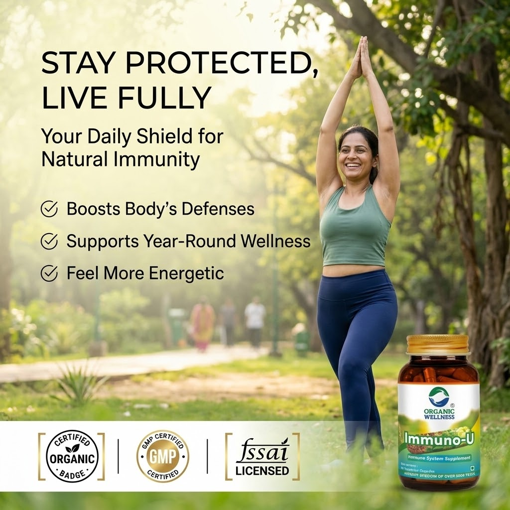 Organic Wellness Immuno-U Capsules - 90 Capsules