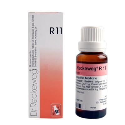 Dr. Reckeweg R11 Rheumatism Drop | For Pain Relief | Effective for Sprains and Strains| Bone, Joint & Muscle Care- 22ml