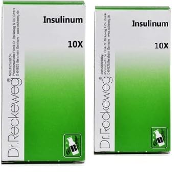 Dr. Reckeweg Insulinum Trituration 10X - 20gm (Pack of 2)