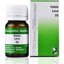 Dr. Reckeweg Hekla Lava Trituration 3X Tablet - 20gm (Pack of 2)