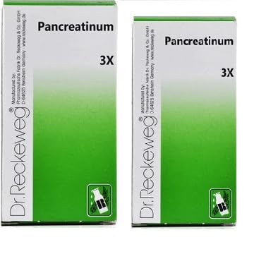 Dr. Reckeweg Pancreatinum 3X Tablet - 20gm (Pack of 2)