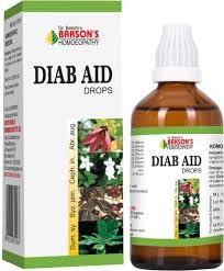 Bakson's Homoeopathy Diab Aid Drop - 30ml (Packs of 2)