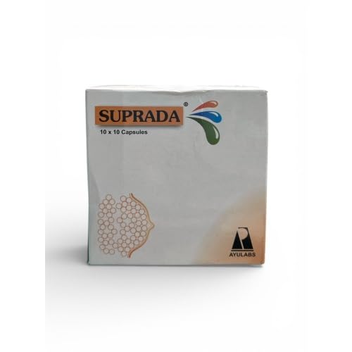 Ayulabs Suprada Capsule | Comprehensive Women’s Health & Reproductive Wellness | Pack of 100 Capsules