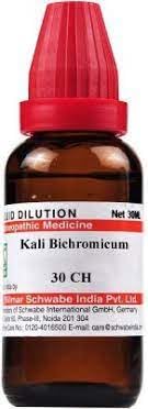 Dr Willmar Schwabe India Kali Bichromicum Dilution 200 CH - 30ml (Pack of 2)