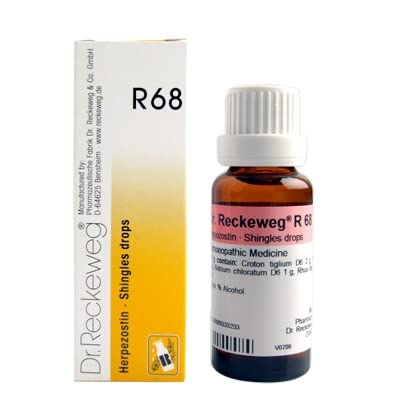 Dr. Reckeweg R68 Shingles Skin Rash Drop - 22ml