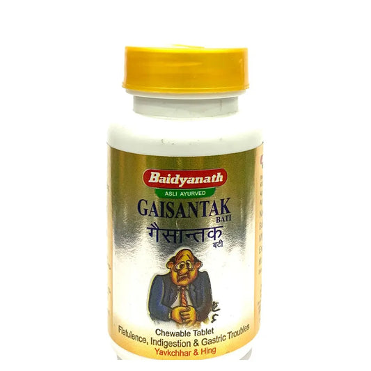 Baidyanath Gaisantak Bati Tablet Useful In Flatulence & Gastric