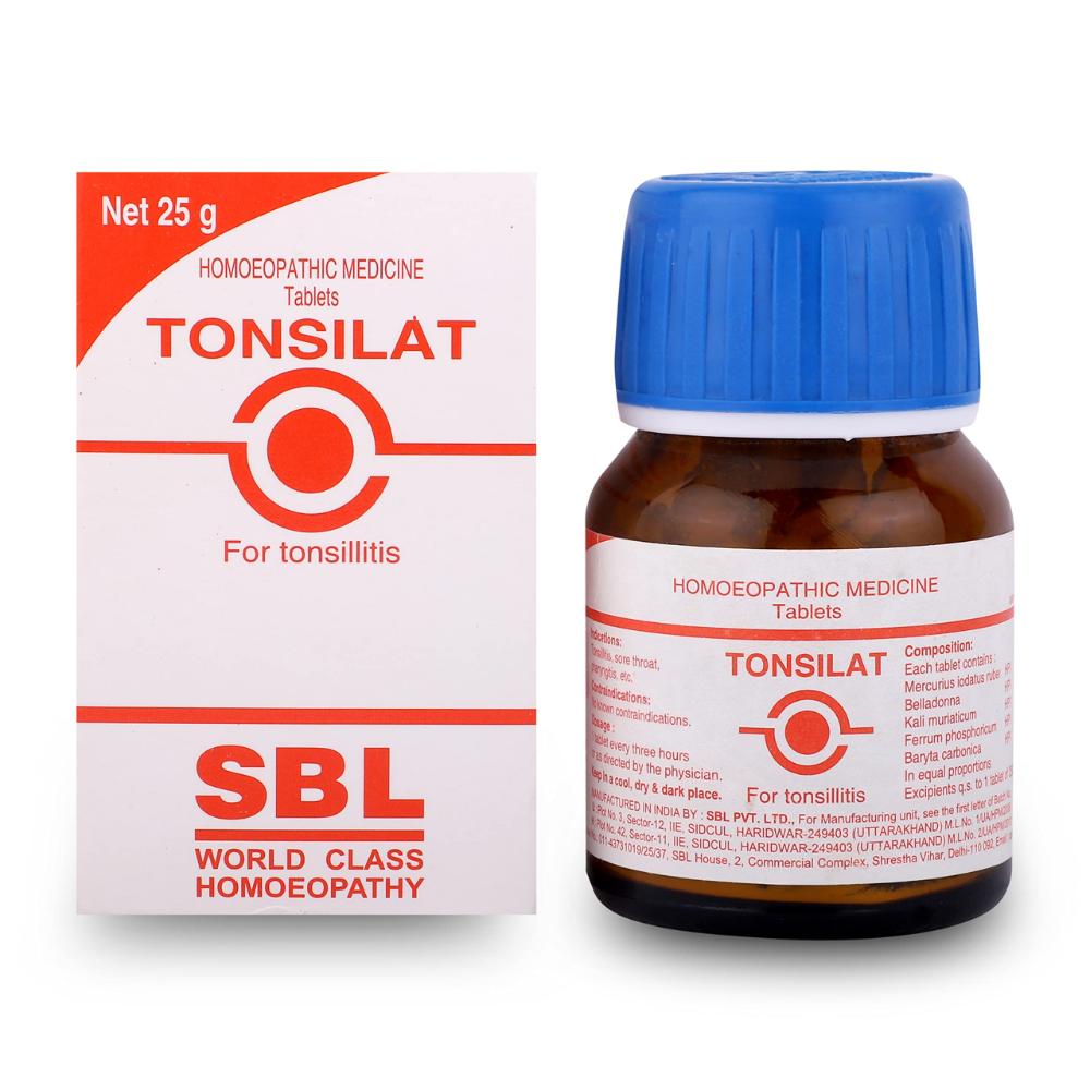 SBL Tonsilat Tablet - 25gm - Pack of 3
