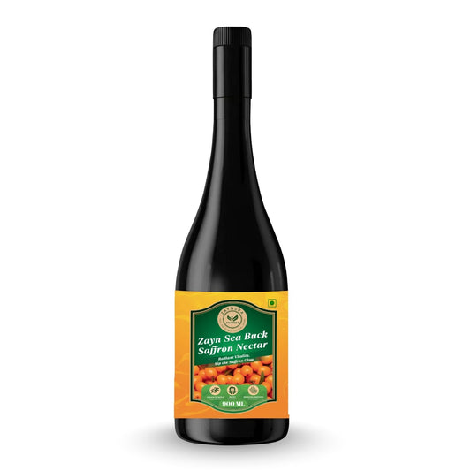 Zaynura Ayurveda Zayn Seabuck Saffron Nectar - 900ml Juice