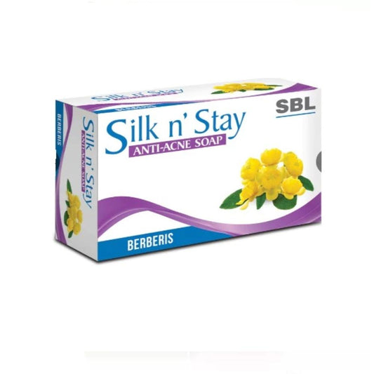 SBL Silk N Stay Anti Acne Berberis Soap - 75G - Pack of 2